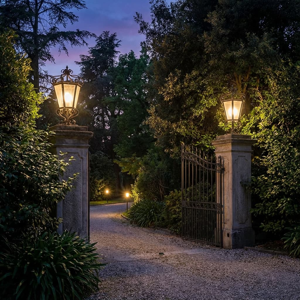 Gate Lamps